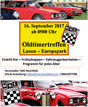 Oldtimertreffen Lassee / Europapark am 16.09.2017